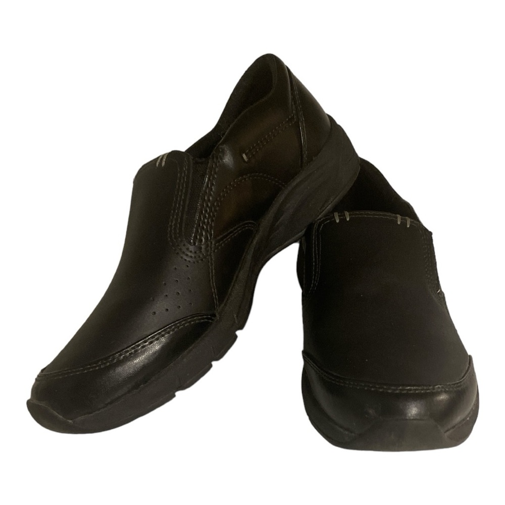 Dr. Scholl’s Women’s Career Gel Cushion Shoes Black Slip-On Comfort Size 7 Wide